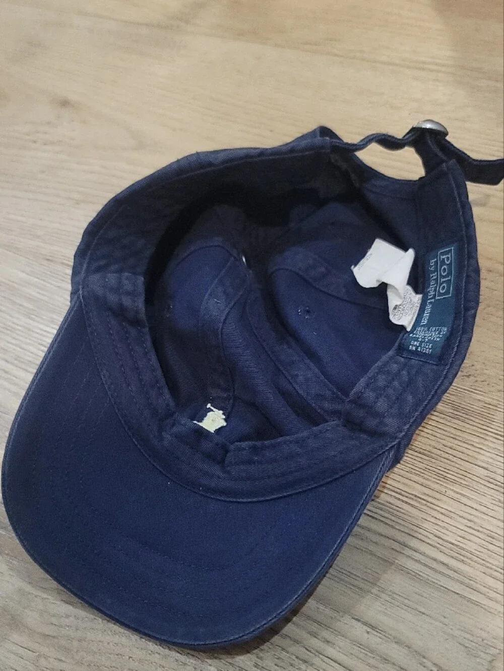 Polo by Ralph Lauren Navy Baseball Cap with Gold Pony Kids 4-7